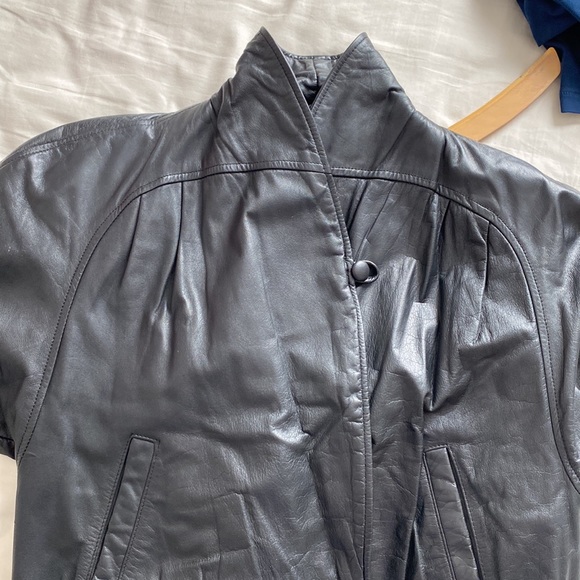 Byrnes and Baker Vintage Leather Jacket - Picture 3 of 14
